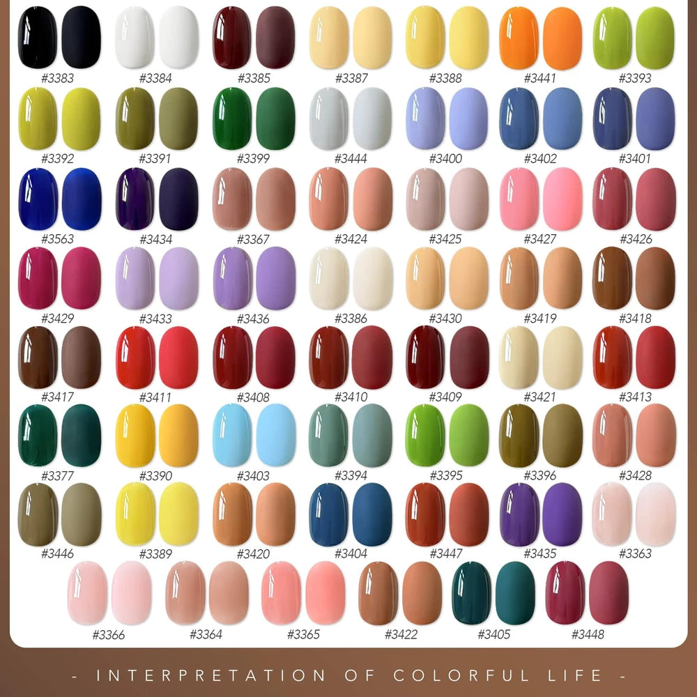 GAOY Gel Nail Polish Set