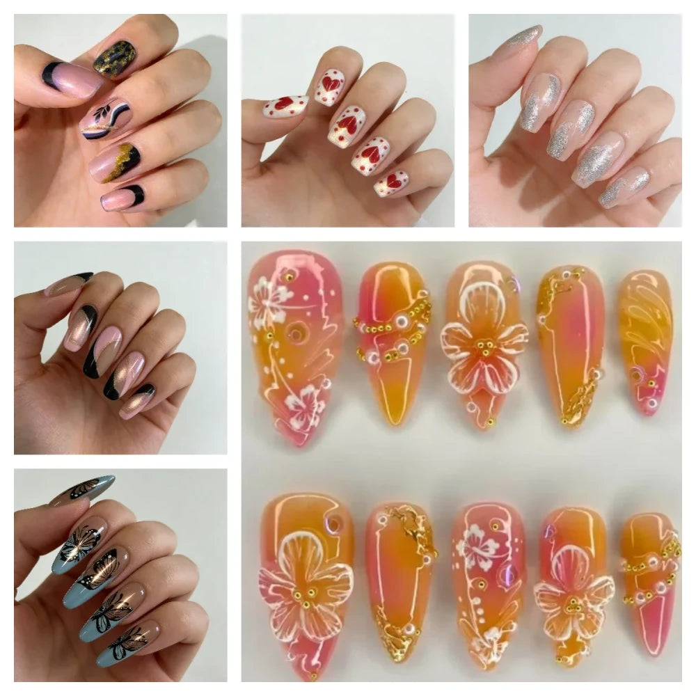 Instagram Style Press On Nails